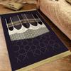 Thicken Soft Velvet Muslim Prayer Mat Prints Ramadan Worship Blanket Islamic Prayer Floor Rugs Tassels Portable Travel Rugs Gift