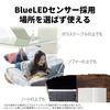Buffalo USB Mouse Wired 5 Buttons [Equipped with Back/Forward Button] DPI Switching BlueLED Black BSMBU315BK