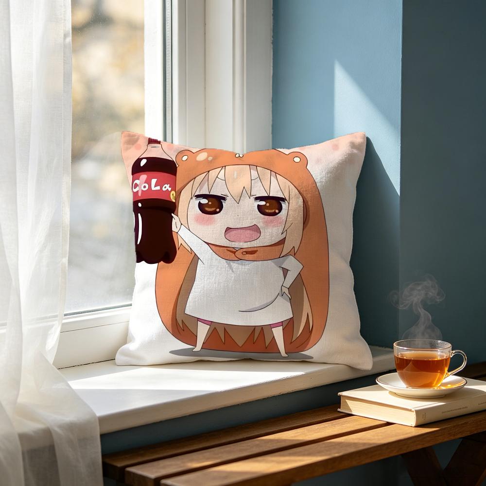 Anime HHimouto Umaruchaning Cushion Cover Cushion Cover Set Pcs x x x Pillowcase Decorative Sofa Home Decor