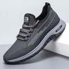 Foreign Trade 2025 Spring New Breathable Fly-woven Men's Casual Shoes Korean Version Trend Lightweight and Versatile Running Shoes