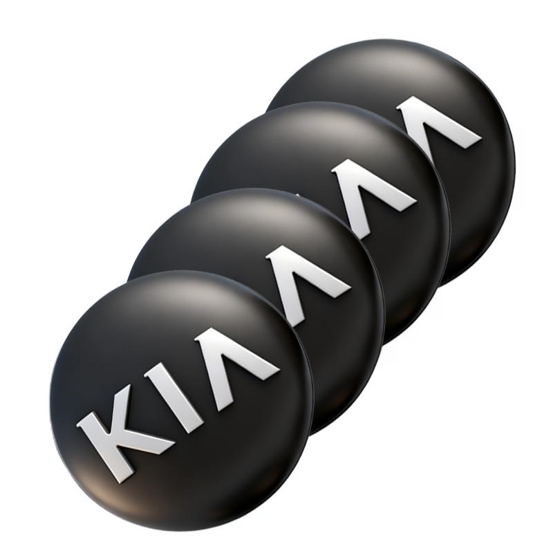TTPT4 KIA Car Wheel Center Hub Cap Emblem Sticker Accessories For KIA EV6 Stinger RIO Sorento Picanto Ceed Borrego Syros K4 K5 K8 K9