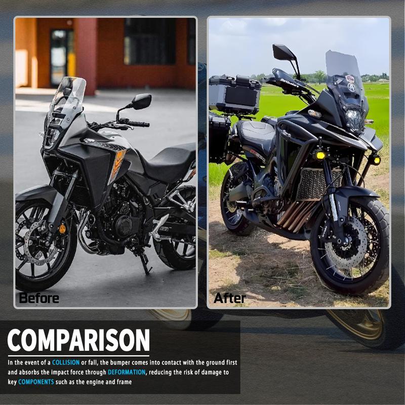 For Honda NX500 NX400 2024-2025 Engine Guard Highway Crash Bar NX 500 400 Motorcycle Frame Protection Bumper Accessories NX-500