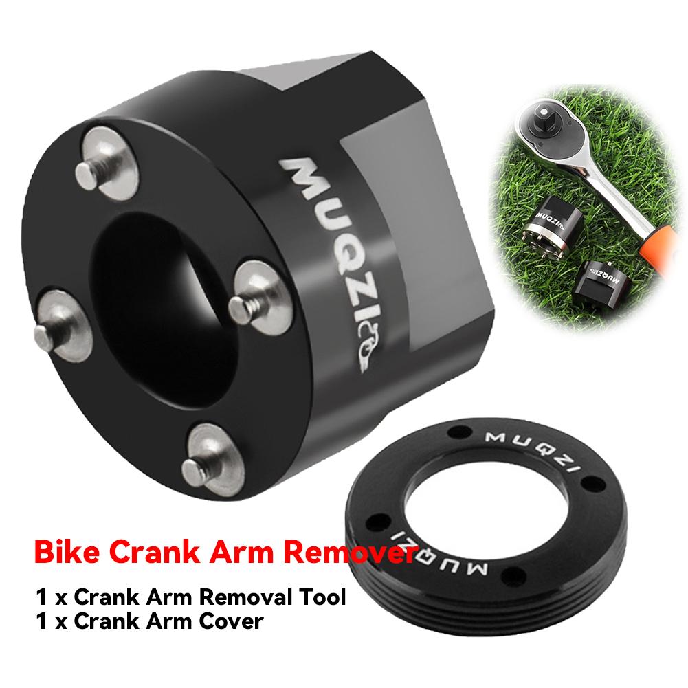 Bike Crank Arm Remover Stainless Steel Crankcase Cover Disassembly Tool Bike Crank Puller Remover for SRAM DUB Repair Tool