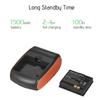 Мини-портативный термочековый POS-принтер, беспроводной Bluetooth, 58 мм, счет для билетов, IOS, Android, ПК, счет-фактура, бизнес-розничная торговля, без чернил