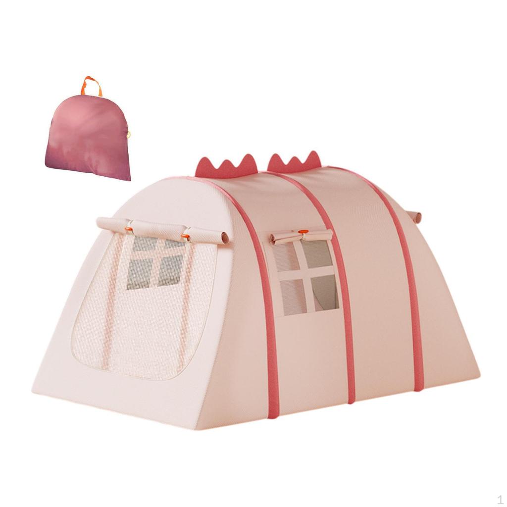 Children Play A Tent with Playhouse Outdoor Exterior Gift Window Transport Bag for Girls