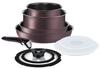 Набор сковород Neo IH Burgundy Set 9, подходит для индукционных плит, покрытие Titanium Excellence L66692 T-fal "Ingenio Excellence"