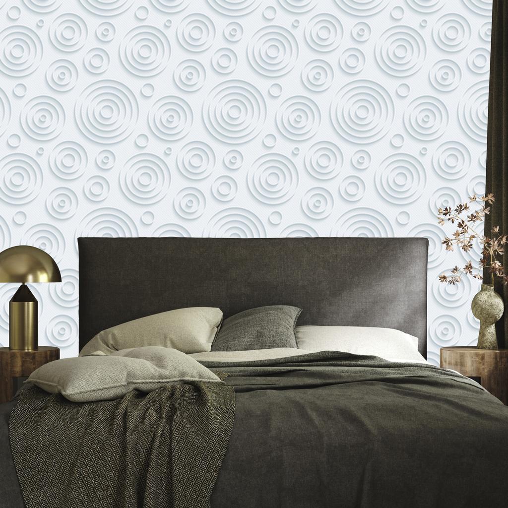 3D wallpaper with a modern geometric pattern for the living room and bedroom 50x1000