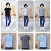 5 Styles 30cm Male Doll Accessories Male Clothes Fashion Men T-Shirt Doll Clothes Kids DIY Toys