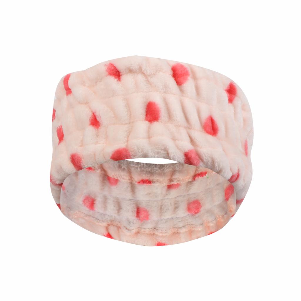 Z cross-border новая широкая повязка на голову из кораллового флиса, повязка на голову, простая плюшевая повязка на голову, однотонная широкая повязка на голову для мытья лица и аксессуары для волос.
