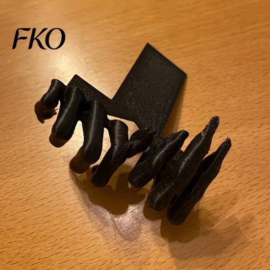 Gothic Home Decor Creepy Demon Claw Bookmark, 3D Printed Scary Dark Style Bookmark Hand for Book Lovers, Halloween Bookshelf