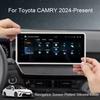 12.3" Car Navigation Screen Protective Silicone Cover Auto GPS Decoration Cover Interior Accessory For TOYOTA CAMRY 2024-Present