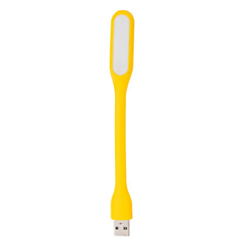 1 шт. светодиодный светильник, портативный USB-маленький ночник, белый USB-светильник, можно произвольно согнуть, защита глаз для ноутбука