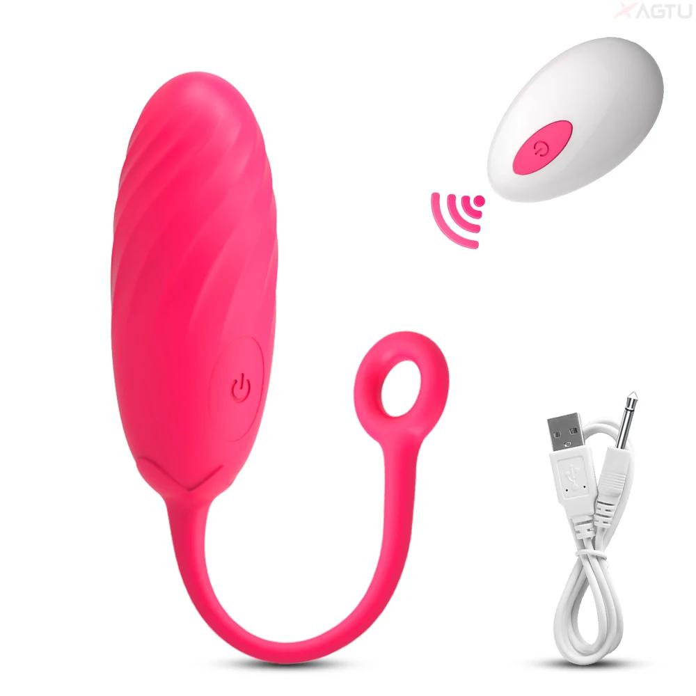 Vibrating Egg Women Vagina Vibrator Remote Control Wearable Panties Vibrator Female Masturbation Interaction Sex Toy for Couples