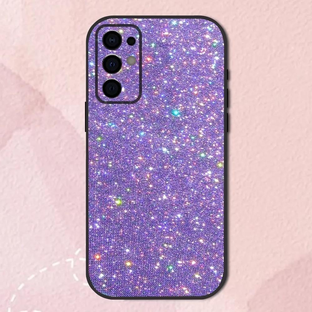 Розовый блестящий крутой чехол для телефона Samsung S24, S21, S22, S23, S30, Ultra, S20, Plus, Fe, Lite, Note, 10, 9, 5G, Черный мягкий чехол