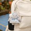 Cartoon Doll Keychain Kawaii Rabbit Keychain Fashion Plush Rabbit Key Ring Bag Charm