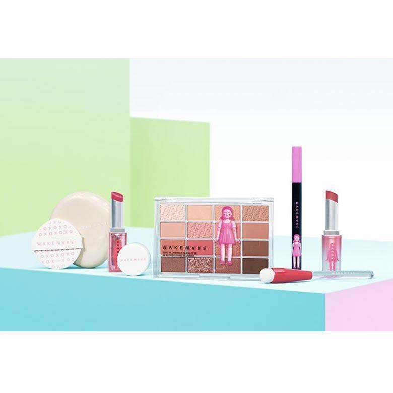 WAKEMAKE Набор из 2 предметов для глазури Dewy Gel Glaze Stick с размытым верхом [ИЗДАНИЕ SQUID GAME]