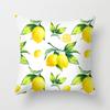 Home Decor Yellow Lemon Pattern Summer Cushion Cover Pillow Sofa Decorative
