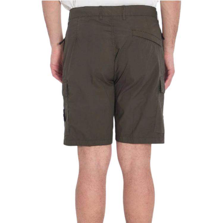 STONE ISLAND Logo Patch Cargo Shorts K1S15L100L08S0003-V0054