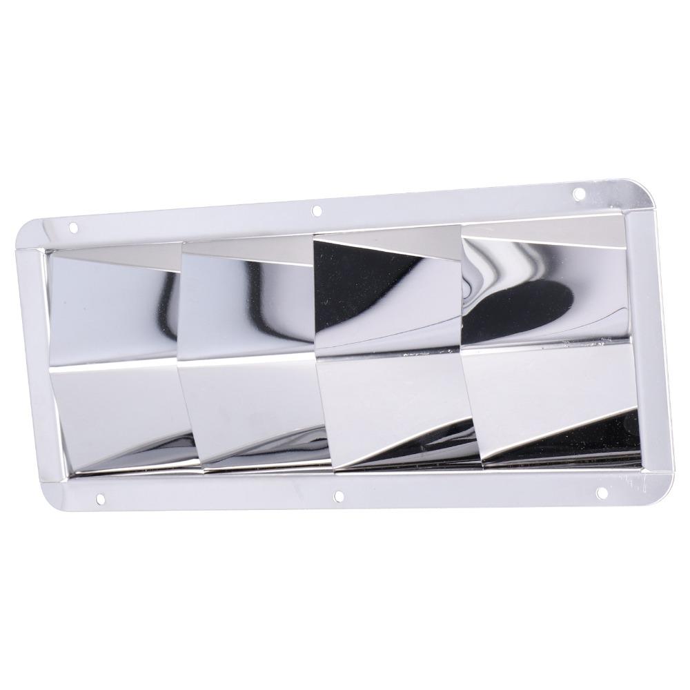 304 Stainless Steel Boat Louvered Vent Square Grid Grille Ventilators Vent Grille  Marine Use