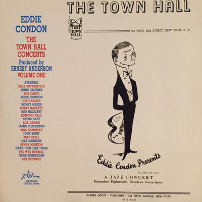 LP Пластинка EDDIE CONDON - Концерты в Таун-холле JCE1001 JAZZOLOGY 1988 США Джаз Б/У