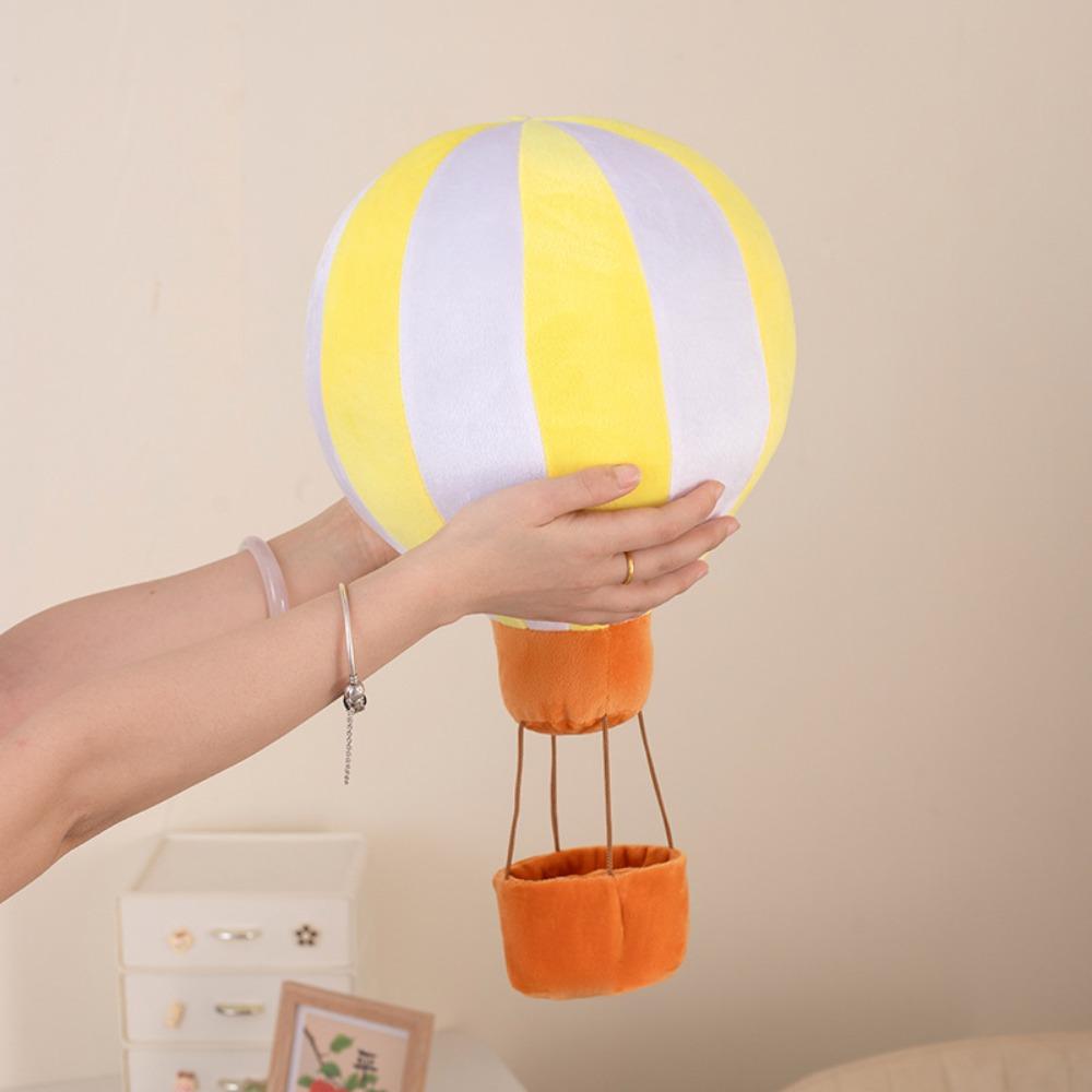PP Cotton Colorful Hot Air Balloon Toy Lifelike Stuffed Air Balloon Doll  Home Decor