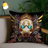 B-Borderlands Чехол для подушки из игры Домашняя комната Общежитие Спинка стула Короткий плюш Двусторонняя печать Офис Время для сна Чехол для подушки