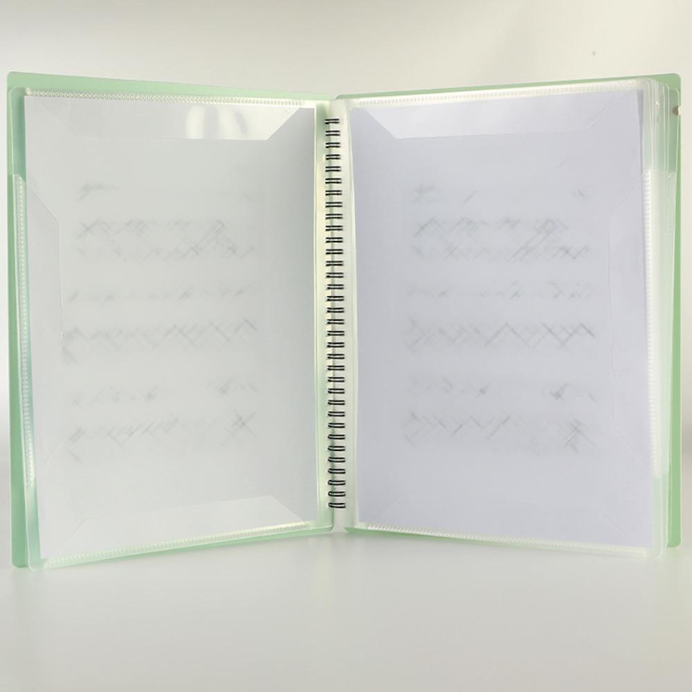 Съемная многослойная папка для нот, дизайн со смежными страницами, формат А4, папка для нот, рукопись