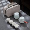 Ceramic Portable Travel Tea Set Bank Company Portable Tea Set