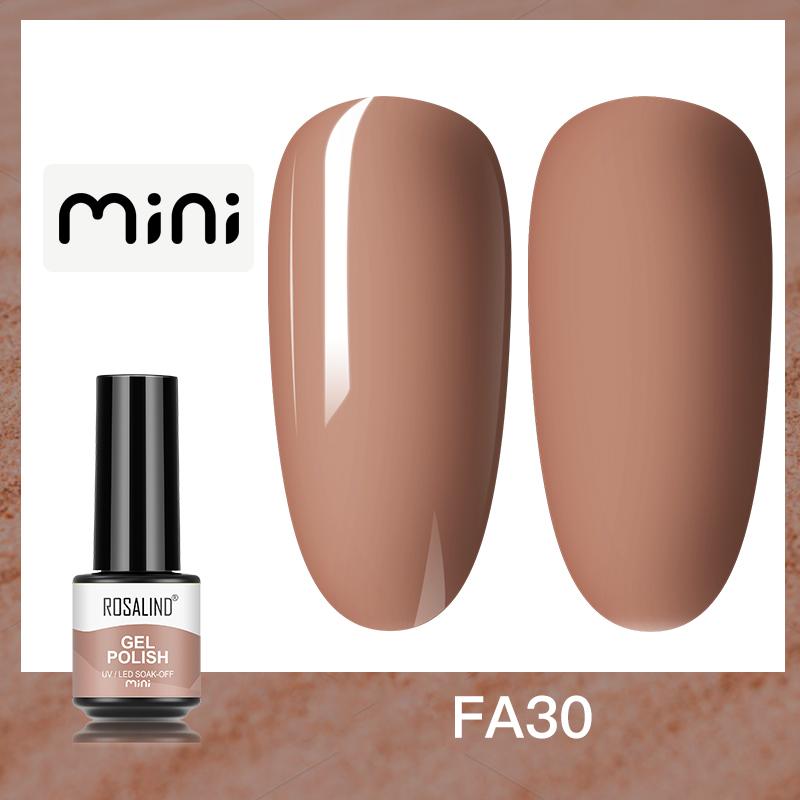 ROSALIND Красочный УФ-гель для ногтей, блестящий алмазный блестящий лак, гель-лак, замачиваемый УФ-коричневый гель для ногтей