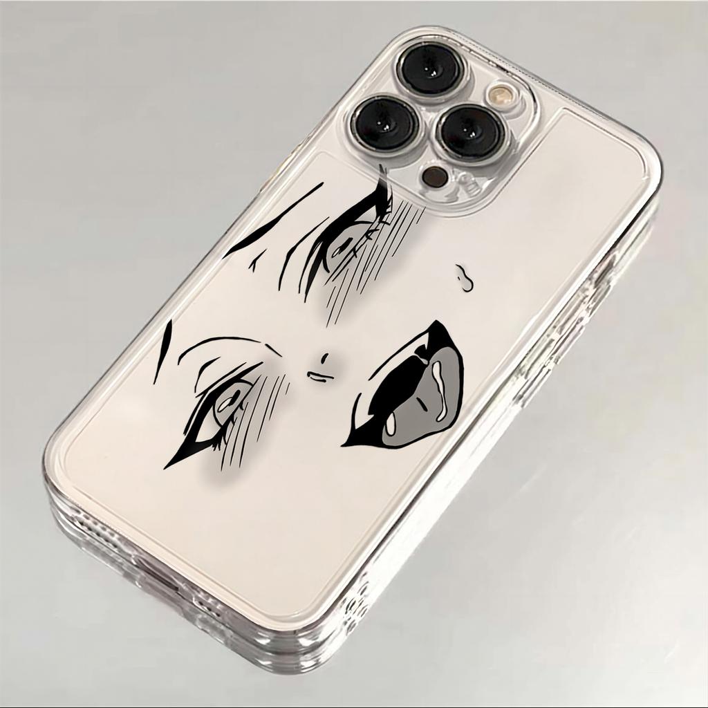 Чехол для телефона Cute girl trend Anime для iPhone 16 15 14 13 12 11 Mini Pro Max X XR XSMax 7 8 Plus SE20 A-Ahegaos Прозрачный чехол