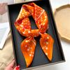 70 * 70cm New Silk Small Square Scarf For Women'S Neck Protection Professional Scarf Versatile Hair Tie Headscarf Scarf