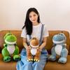 Cartoon Dinosaur Doll Creative Bean Doll Dinosaur Plush Toy Big Tooth Dinosaur Plush Toy Sleeping with Rag Doll