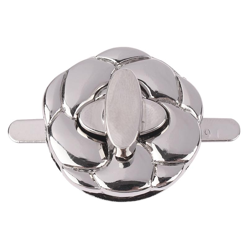 1 шт., металлические замки в форме цветка, застежка для сумки, пряжки для сумок, застежки для кошельков, аксессуары для рукоделия, застежки для сумок, застежки