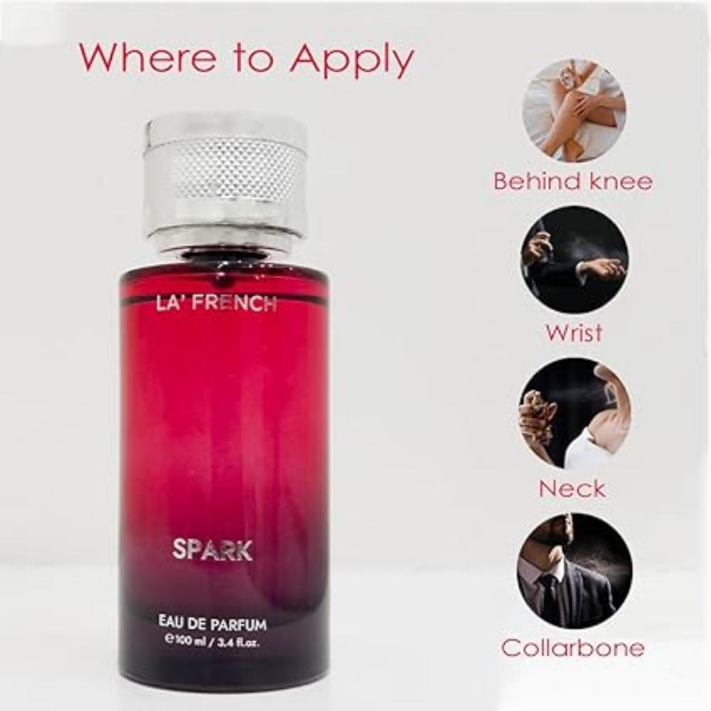 Spark Eau De Parfum – 100 мл | Стойкие духи для мужчин и женщин | Смелый аромат унисекс | Идеально подходит для всех случаев | Премиальные духи