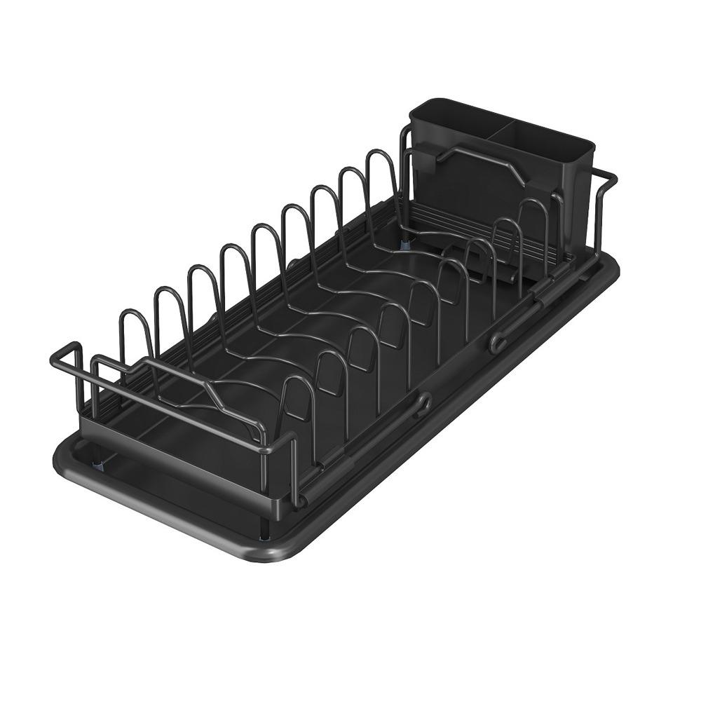 Large Capacity Expandable Dish Drying Rack Draining Sink Drain Rack Pot Lid Storage Rack for Home