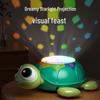 Multifunctional Baby Toy: Crawling Turtle with Lights, Music, & Soothing Projection for Educational Early Learning