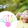 Модные, удобные в использовании, креативные мыльные пузыри в форме сердца, игрушка для детского сада