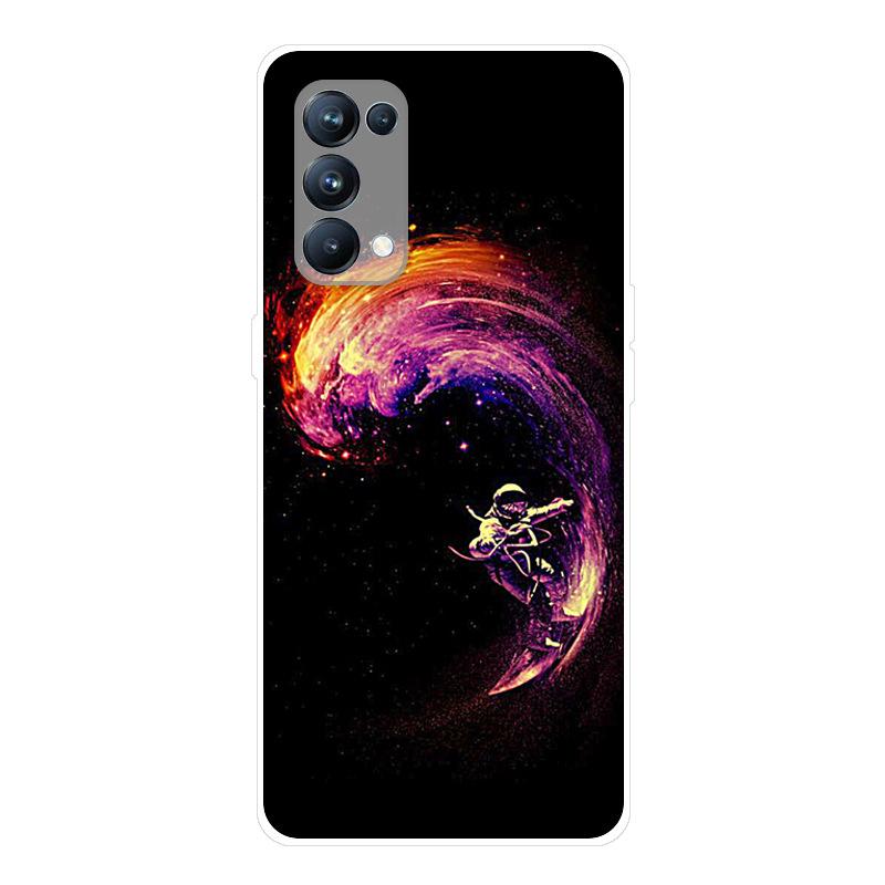 Чехол для OPPO Reno 5 Reno5 Pro 5G, мягкий силиконовый задний чехол Coque для телефона OPPO Reno 5 Pro 5G, противоударный Fundas для Reno 5