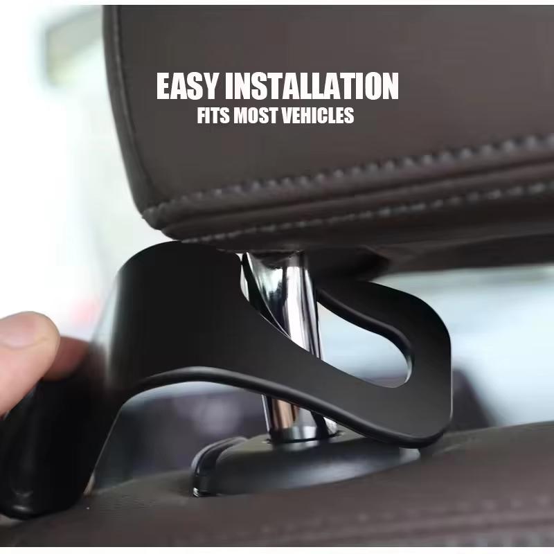 2Pcs Portable Car Seat Back Hooks Storage Accessories For Volkswagen VW Golf Amarok Tiguan T-Cross T5 Phaeton Polo Jetta GTI ID3 zq8