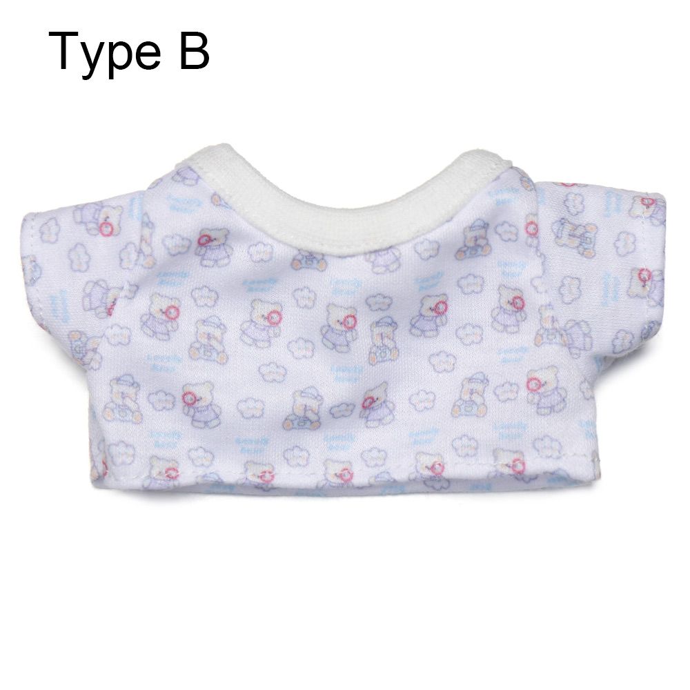 20cm Dress Up DIY Plush Doll's Clothes Small Pants Mini Shirt Doll Outfit