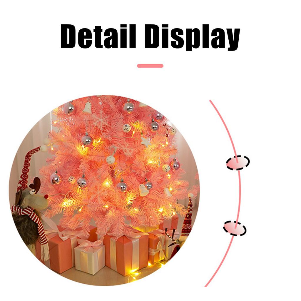 Рождественская елка Искусственная новогодняя елка с огнями, включая рождественские украшения, стекающиеся идеальные рождественские украшения для дома