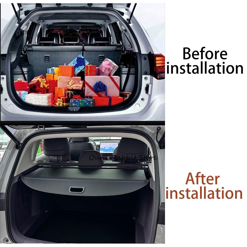 Для Leapmotor C10 2024 2025 2026 Автомобильный Тент-Шторка в Багажник Грузовой Чехол для Конфиденциальности Телескопический Багажник-Переноска Шторка для Хранения Аксессуары