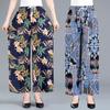 Summer Wide-leg Pants High-waisted Culottes Wide-leg Pants Women's Plus-size Dance Pants