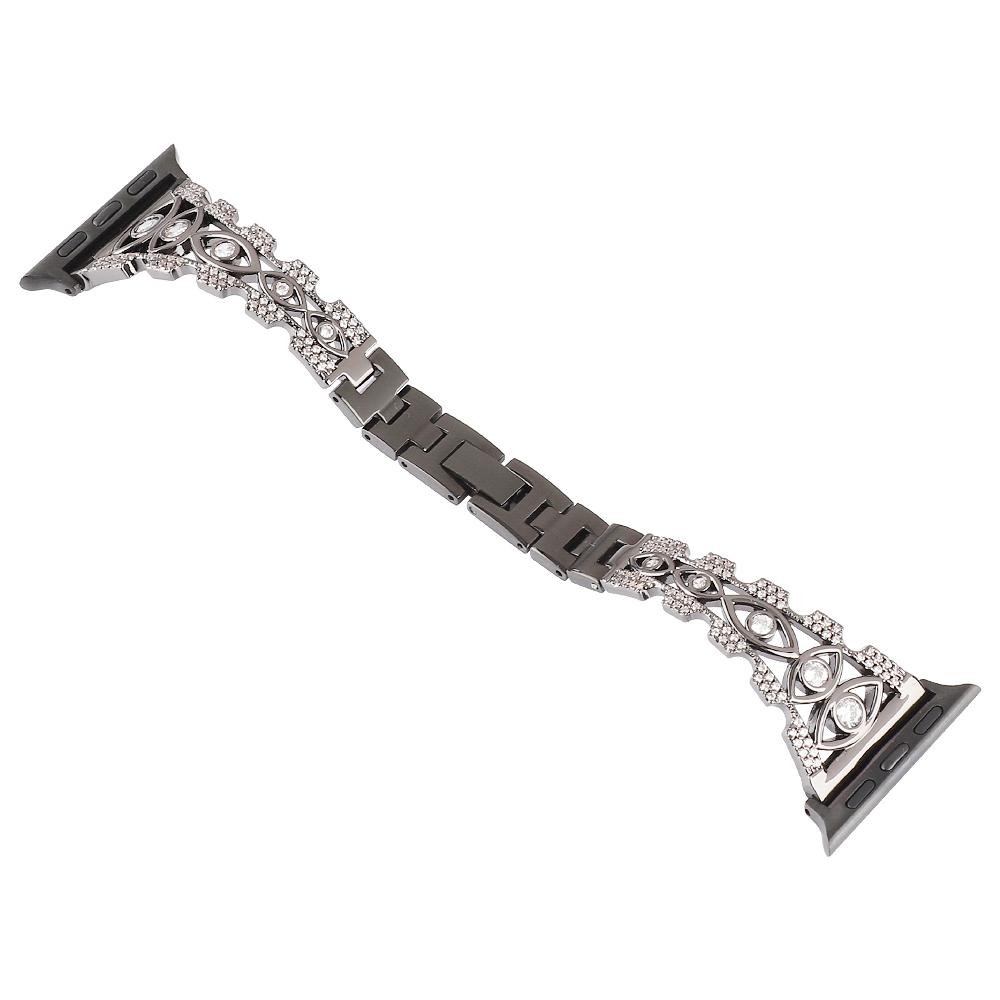 Роскошный ремешок с бриллиантами для Apple, ремешок для часов 8/7/6/5/4/3/2/1, ремешок iwatch 49 мм, 38 мм, 42 мм, 44 мм, 45 мм, браслет из нержавеющей стали