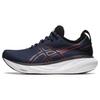 Gel Nimbus 25 Midnight Electric Red Men Sneakers Blue 1011B547-401