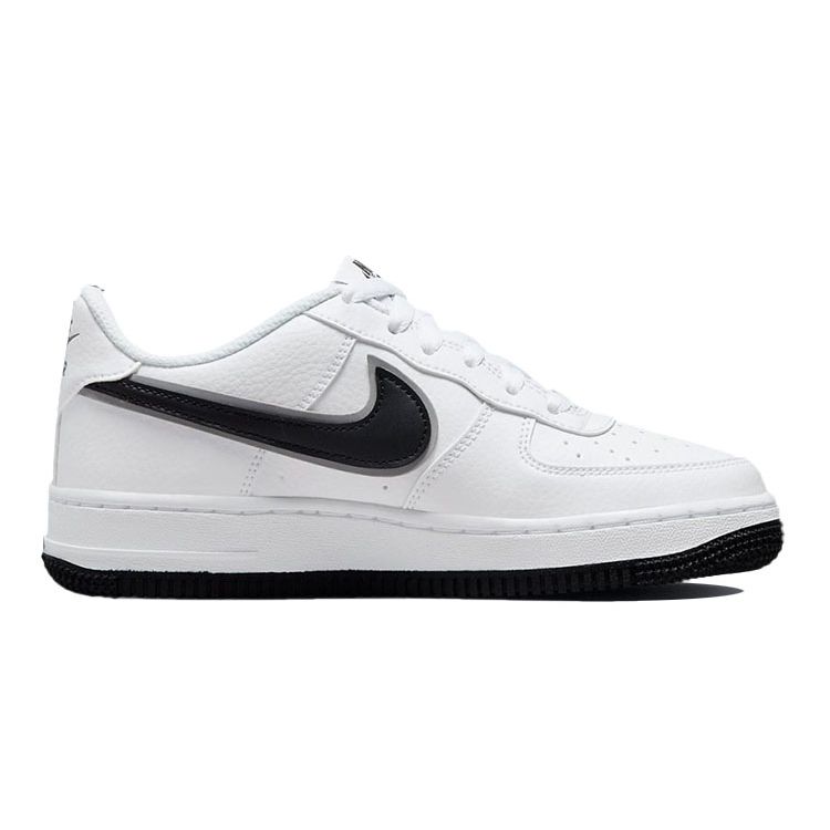 Nike Кроссовки Air Force 1 Low GS Белые Черные Детские DX9269-100