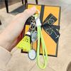 Creative Badminton Racket Keychain: Sporty Pendant & Backpack Ornament - Perfect Small Gift for Boys and Girls