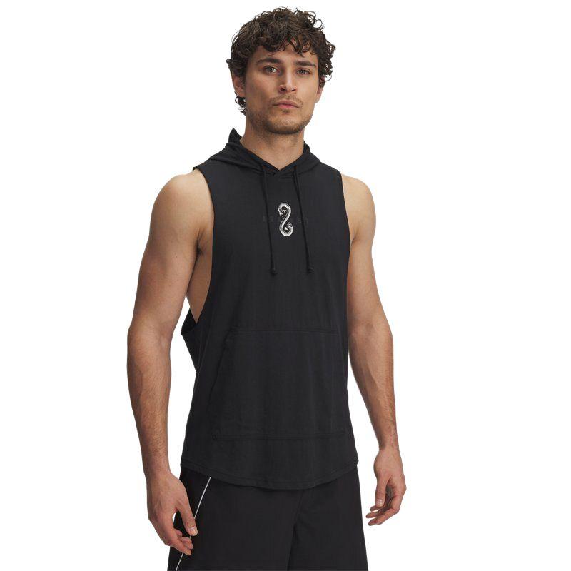 Under Armour Проект SS25 Майка Мужская Черная 1389987-001