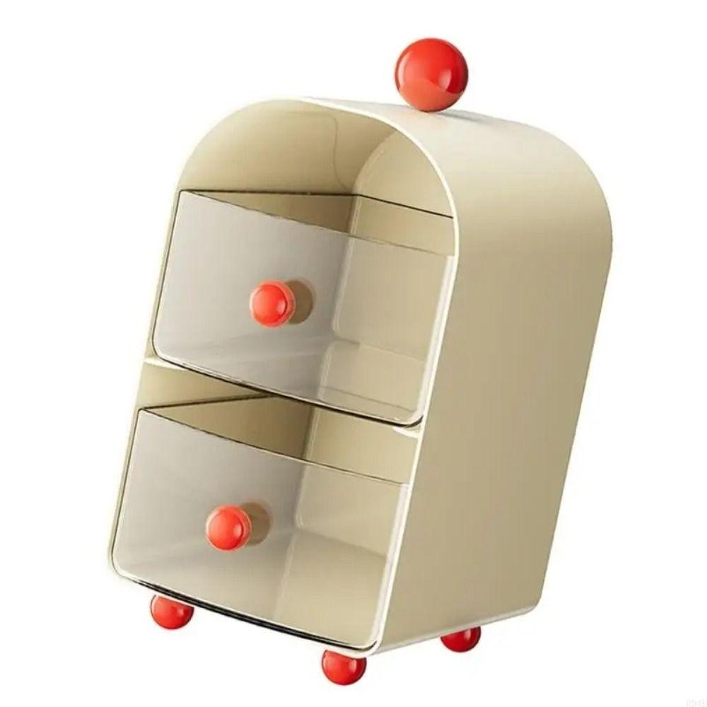 Акриловый ящик для хранения чайных пакетиков, двухслойный контейнер для хранения, новый прозрачный витринный офис