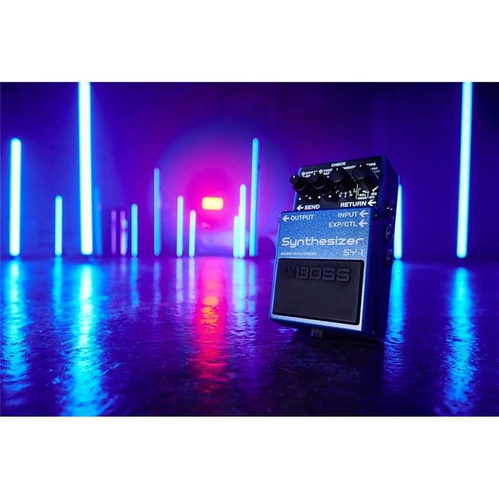 Boss SY-1 Synthesizer Guitar Pedal Blue